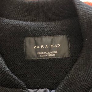 Zara men’s baseball style bomber